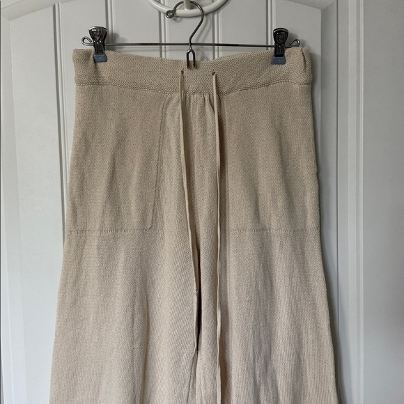 Free People Beach - Living In This Sweater Set PANTS ONLY - Cream - Size Small - Picture 4 of 10